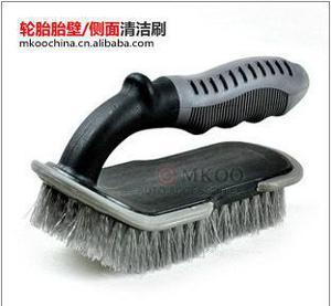 輪轂刷 L型輪胎刷 車用輪胎刷 輪胎清洗刷 帶手柄輪轂刷 清